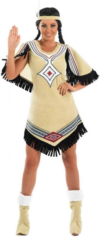 Womens Indian Scout Costume, Size S