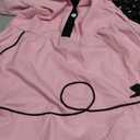 Girls 50s Costume 1950s Pink Blue Poodle Cutie Dress Set for Kids Halloween Costume (10-12 Years)