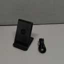 INIU Wireless Charger, 15W Fast Qi Certified Wireless Charging Station with Sleep-Friendly Adaptive Light Compatible with iPhone 17 16 15 14 13 12 Pro Max Samsung Galaxy S25 S24 S23 Note 20 Google etc (Black)