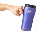 Mighty Mug | The Untippable Mug | Grips When Hit, Lifts for Sips | Insulated Stainless Steel Tumbler | Cupholder Friendly | Gifts for Women Men All | Leakproof | 6 Hour Hot / 24 Cold | 12oz |  Purple