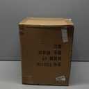 URALFA 3.7 Gallon Motion Sensor Bathroom Trash Can with LidAutomatic Waterproof Touchless Garbage Can, Smart Plastic Trash Bins Suitable for Toilet, Office, Bedroom, Kitchen (Cream White)