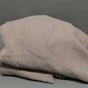 MIULEE Natural Beige Linen Curtains 96 Inches Long 2 Panels for Bedroom Living Room, Soft Linen Textured Window Drapes Semi Sheer Light Filtering Back Tab Rod Pocket Farmhouse Burlap Look Decor