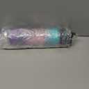 [2-IN-1 LID] Insulated Water Bottle with Silicone Boot (36hrs Cold/18hrs Hot) - DIY Stickers, Leakproof, BPA Free, 24 oz (Hydrangea)