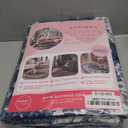 PUPIBOO Washable Pee Pads for Dogs and Cats - Super Absorbent Reusable Puppy Training Pads - 100% Waterproof, Leak-Proof & Non-Slip Whelping Pads for Pet Housebreaking (36 x 41 Inch (Pack of 2), Blue Medallion)