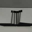 Shelf Brackets 10 Inch, Heavy Duty Black Metal Floating Shelf Bracket, Rustic Farmhouse Decorative Iron L Bracket with Lip/Hook, J Brackets Wall Angel Corner Brace for Wood Shelves - 6 Pack (6 Pcs 9.5"L x 6"H)