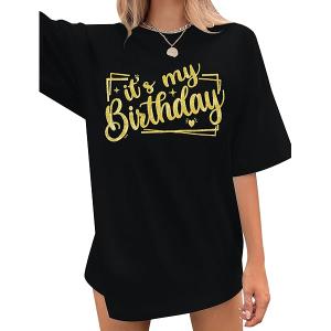 Its My Birthday T Shirt for Women,  XL Its My Birthday T Shirt for Women,  XL