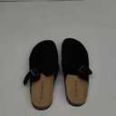 Comfort Clogs Slippers Sandals, Black, Size 14