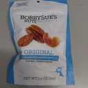 BobbySue's Nuts Original Style, All Natural, Healthy Snack, Gluten Free, Low Sugar, and High Protein Nuts Mix of Almonds, Cashews, Pecans, 3.5 Oz, 1 Pack, Best before: 12/22/2025