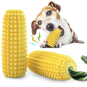 Carllg Dog Chew Toys for Aggressive Chewers Indestructible Tough Durable Squeaky Interactive Dog Toys 2 Pack