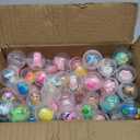 XIPEGPA 70 PCS Mini Cute Capsules Party Favor for Classroom Rewards Goodie Bag Treasure Box Gifts Birthday Party Favors