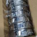 16Packs English Muffin Rings Crumpet Rings 4 inch Stainless Steel Double Rolled Tart Rings 4 inch & 3.15 inch, Round Metal Cooking Pastry Ring Molds for cookies, pancakes,