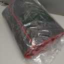 Tinideya 3 Pcs Christmas Gingerbread Man Kitchen Rug Christmas Kitchen Mats Set Old Fashioned Candy Canes Carpet for Winter Home Floor Decor, 16 x 24 Inch and 16 x 47 Inch