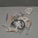 Hilltian 8+2 PCS D Shape Purse Handles with Crochet Hook, 4 Colors Bag Handles for Handmade Crochet Bag, Purse Making Supplies