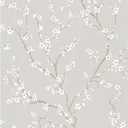 RoomMates RMK11270WP Neutral Cherry Blossom Peel and Stick Wallpaper, Neutral Small Sample