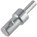 3/4 Inch Interface Inner Diameter Ice Drill Bit Adapter, Universal 304 Stainless Steel Hexagonal Shank Adapter, Ice Auger Drill Accessories for Corded and Cordless Dril