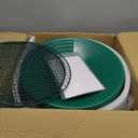 NEWTRY Complete Gold Panning Kit 27pcs Gold Mining Equipment with 50" Folding Sluice Box, Gold Pan & Accessories Portable Aluminum Alloy Mining Equipment for Beginner Prospectors