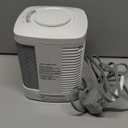 Lasko Portable Electric Ceramic Space Heater with ALCI Plug for Bathroom Use, 2 Heat Settings and Simple Heat Button, 8 Inches, White, 1500W, CD08200 (6.25 x 6.25 x 7.65 inches)