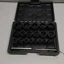 DPTOOL 22 Piece Bolt Nut Extractor Set, 1/2" and 3/8" Drive Impact Lug Nut Remover Socket Tool, Wheel Lock Removal Kit for Extracting Damaged, Stripped Frozen Nuts & Screws Twist Socket Set