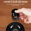 SHARDOR Electric Burr Coffee Grinder 2.0, Adjustable Burr Mill with 16 Precise Grind Setting for 2-14 Cup, Black