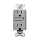 Eaton TRGF15W Slim Tamper Resistant GFCI Receptacle 15A 125V, White