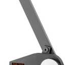 VEVOR Sheet Metal Shear, Throatless Rotary Hand Shear, 16 Gauge Mild Steel Sheet Cutter with 0.06 in Capacity, with Solid Construction, Mounting Type, for Cutting Steel, Copper, Rebar, and Aluminum