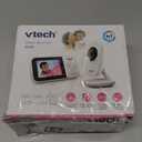 VTech VM819 Non-WiFi Video Baby Monitor with Camera - 2.8 Color Screen, 1000ft Range, 19Hr Battery, Night Vision, Temp Sensor, Lullabies - Secure Private Hack-Proof