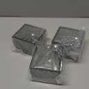 IWNTWY Qtip Holder Dispenser, 3 Pack Wall Mounted Plastic Cotton Pad Holder, Cotton Ball, Swabs, Floss, Makeup Organizers Containers for Vanity Bathroom