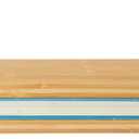 Bamboo Wooden Book Press for Bookbinding - Portable Bookbinding Machine and Book Press (11.6 x 7.9 inches)