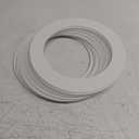 Wax Machine Paper Mat and Collar Ring Disposable Wax Warmer Pads for Hair Removal Easy Clean Protective Mat with Serrated Edge for Professional Home Use