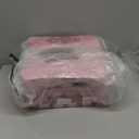 Shihanee Foam Floor Tiles Foam Floor Mats Play Mats Bulk with Borders Interlocking for Bedroom Gym Nursery(16ft, Light Pink)