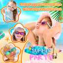 24 Pack Kids Sunglasses With UV400 Protection - Party Favor for Boys Girls Age 3-8 - Neon Goody Bag Favors for Beach, Pool, Birthday, Graduation Party Supplies - Great Gift