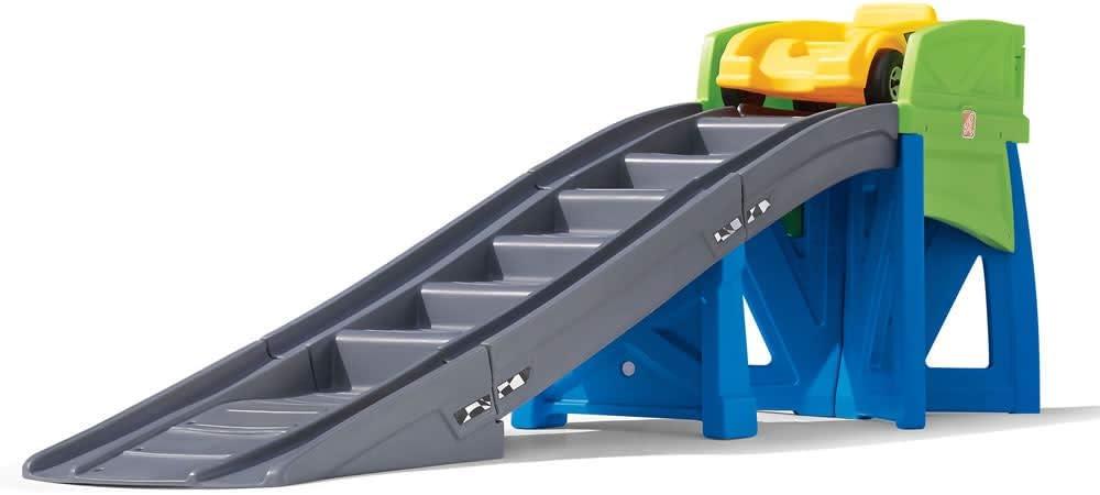Step2 Extreme Coaster Kids Ride On Toy, Push Car, Indoor/Outdoor Roller Coaster & Playset, Made of Durable Plastic, Max Weight 80 lbs., For Toddlers 3+ Years Old