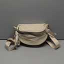 Spacious Nylon Crossbody Bag Bum Bag Handbags Wallets Purses Trendy Shoulder Bag for Women