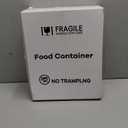 TBMax Airtight Rice Container 10 Lbs, Cereal Dispenser, Pet Cat Dog Food Storage Container, Plastic Kitchen Pantry Food Storage Holder with Cup -Dark Grey