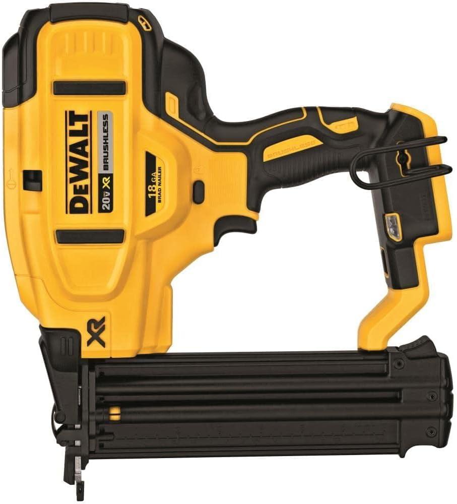 DEWALT DCN680B 20V MAX* XR 18 GA Cordless Brad Nailer (Tool Only)