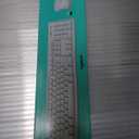 Logitech MK270 Wireless Keyboard and Mouse Combo for Windows, 2.4 GHz, 8 Multimedia Keys, PC, Laptop, Wireless Keyboard Compact Mouse Combo - White (1 Pack)