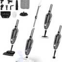 Steam Mop - All-in-one Powerful Handheld Steam Cleaner Detachable Floor Steamer with 11 Accessories, MultiPurpose Steamer for Hardwood Floors, Clothes,Windows,Tiles,Furniture,Carpet, Whole Home Use (Gray)