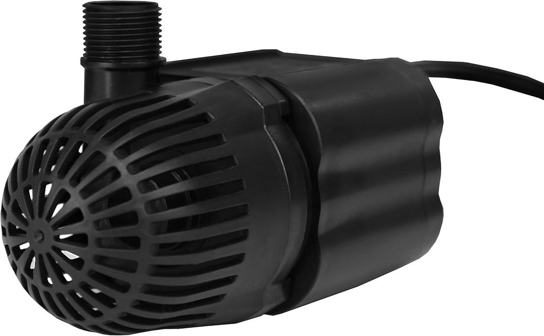 TotalPond 1200 GPH Waterfall Pump, Black