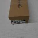 GENSHUO Low Kitten Heels Women's Slingback Dressy Pumps Pointed Closed Toe Ankle Strap Elegant Wedding Pumps Formal Comfortable Shoes (9.5, Brown)