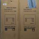 22x28 Picture Frame Set of 5, Black Poster Frame, Display Pictures 18 x 24 with Mat or 22 x 28 Without Mat for Horizontal or Vertical Wall Mounting, Wall Gallery Frame