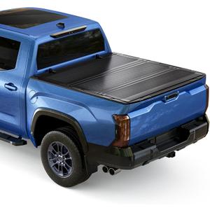 Low Profile Flip Up Truck Bed Tonneau Cover for 2022-2026 Toyota Tundra 5' 6" Bed w/OE Rail System (66.7")