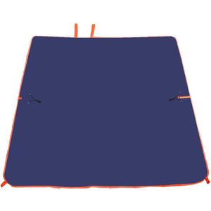 Picnic Blanket Outdoor Waterproof Beach Blanket Portable Folding Ground Mat Cover Sandproof for Picnic Hiking Camping W/Tent Nail Storage Bag