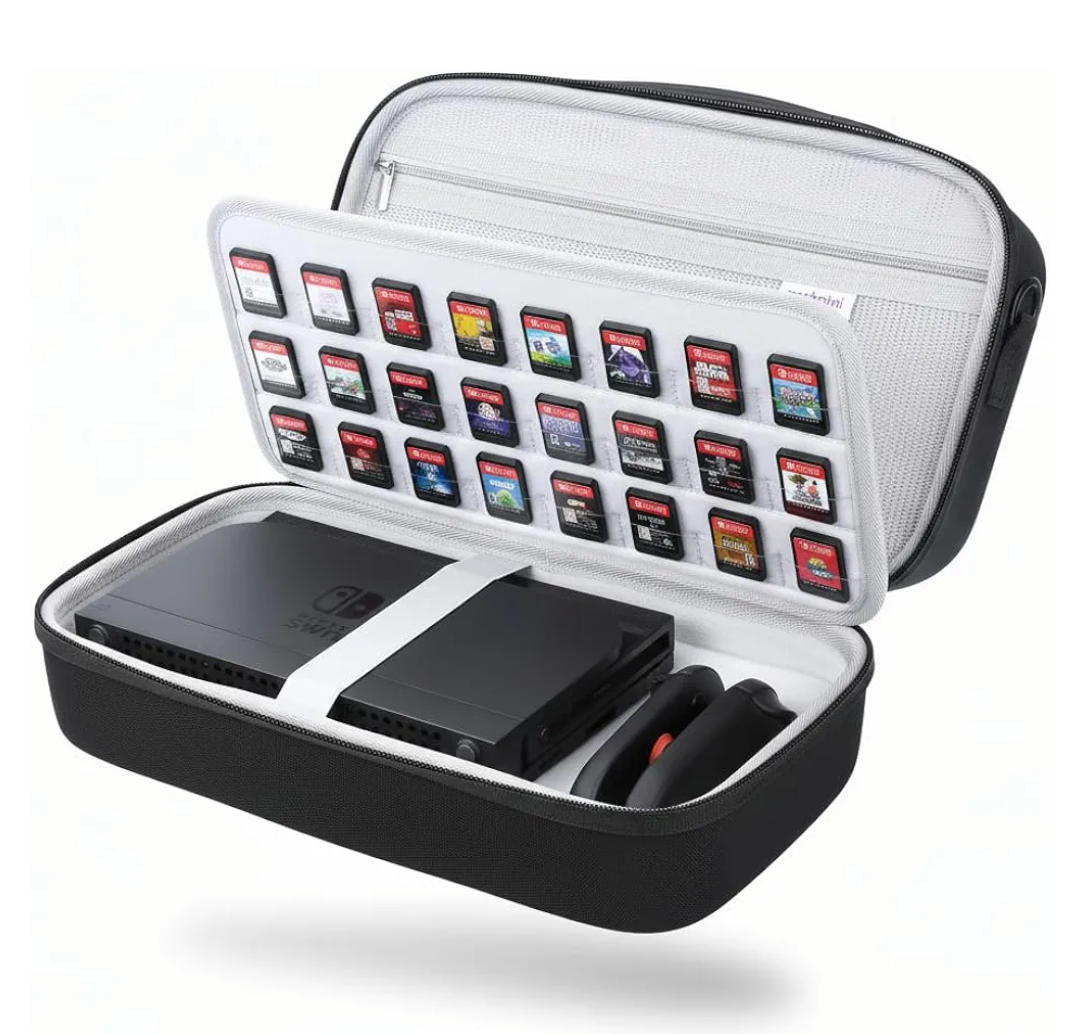 Packmini Dock Carrying Case for Nintendo Switch 2 – Hard Shell Protective Case for Dock & Console | Pressure-Free Joy-Con 2 Design | Compact Storage for Pro Controller & Grip | Ideal for TV Mode Setup