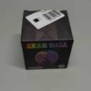 Gear Ball 3D Printed Spin Ball Cube Fidget Toys, Gear Sphere Fidget Toy, GearSphere Desk Toy Stress Fidget Balls, Fidgets Spinners for Adults & Kids Anxiety Relaxing (3.1 Inch, Laser Green Blue)