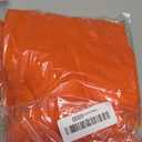 Twin Size Bed Sheet Set - 3 Piece Soft Microfiber Sheets with Deep Pockets, Cooling Technology, and Wrinkle-Free Pillowcase. Hotel-Quality, Durable Bedding,Orange