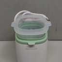 Momcozy Bottle Warmer, Fast Bottle Warmers for All Bottles with Timer, Accurate Temperature Control and Automatic Shut-Off, Multifunctional Bottle Warmer for Breastmilk (Green+White)