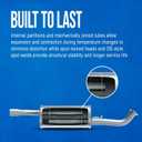 Walker SoundFX 18450 Direct Fit Exhaust Muffler 2" Outlet (OD) for Nissan Altima