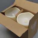 Homemory 6" x 9" Extra Large Outdoor Waterproof Candle with Auto 6-Hour Timer, Ivory Plastic Made, Long Last for Half A Year, Set of 2