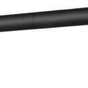 HarJue Shower Arm with Flange and Teflon Tape, Wall Mounted Shower Pipe 304 Stainless Steel Extension Arm for Fixed Shower Head & Handheld (20 Inch, Matte Black)