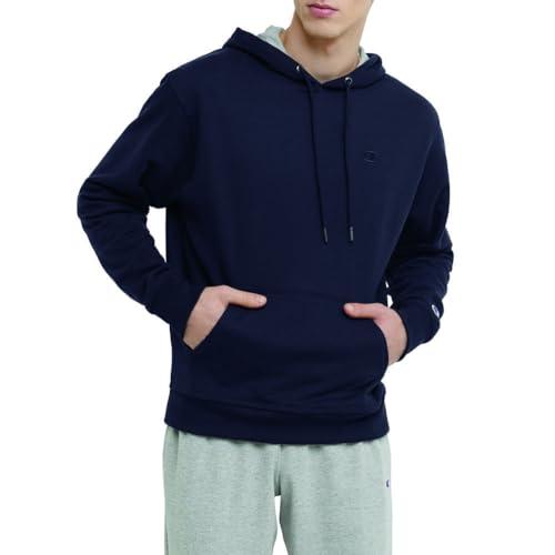 Champion Men's Hoodie, Fleece Striped Sweatshirt for Men (Reg. or Big & Tall), 2XB